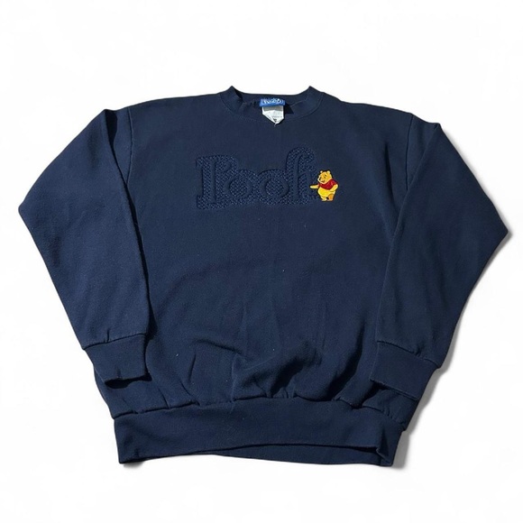 Winnie-the-Pooh Tops - Vintage 90s Winnie The Pooh Embroidered Sweatshirt Size Medium